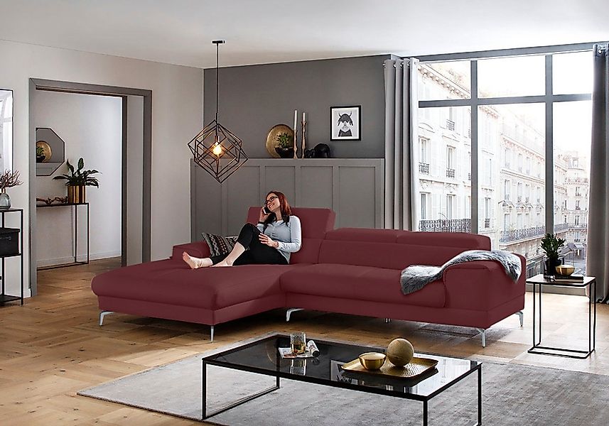 W.SCHILLIG Ecksofa »piedroo, Designsofa mit tollem Sitzkomfort, bequem und günstig online kaufen