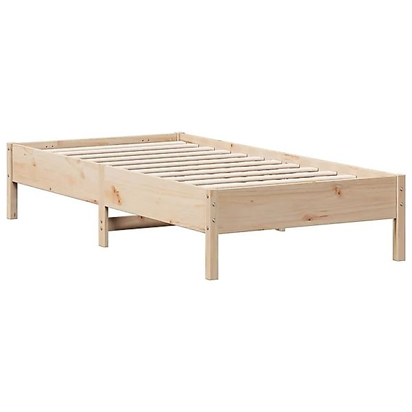 vidaXL Massivholzbett ohne Matratze 75x190 cm Kiefernholz 842730 günstig online kaufen