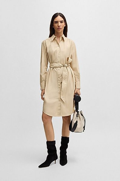 BOSS ORANGE Blusenkleid Delegant Premium Damenmode mit Taillengürtel günstig online kaufen