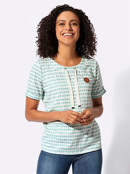 Casual Looks Print-Shirt "Print-Shirt" 1 tlg. günstig online kaufen