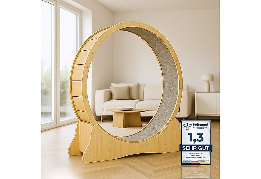 noviclass Tierlaufrad Katzenlaufrad 'Baghira' XXL Groß 120cm Innendurchmess günstig online kaufen