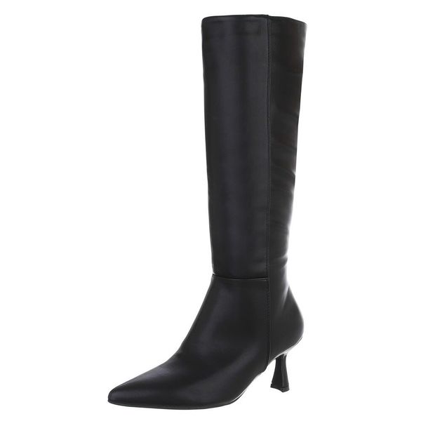 Ital-Design Elegante Damenstiefel mit Absatz für günstig online kaufen