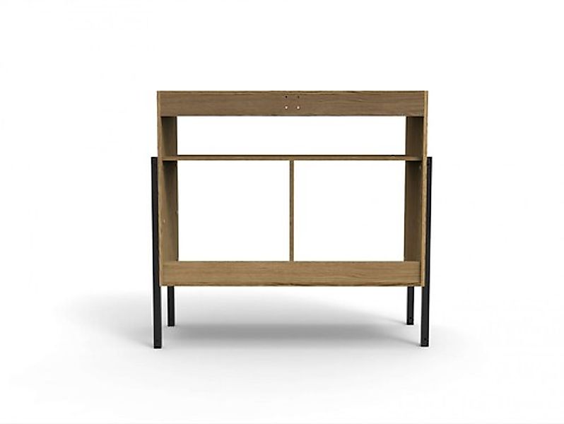 andas Sideboard »Finton«, Kommode mit 3 offenen Fächern, Korpuss aus massiv günstig online kaufen