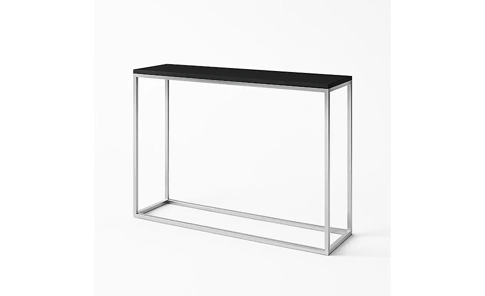Konsolentisch   ¦ schwarz ¦ Maße (cm): B: 80 H: 80 Tische > Konsolentische günstig online kaufen
