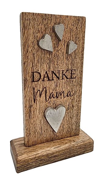 Meinposten Deko-Schriftzug Holzschild MAMA Holztafel Geschenk Mutter Höhe 2 günstig online kaufen