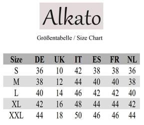 Alkato Longshirt Alkato Damen Viskose Shirt günstig online kaufen