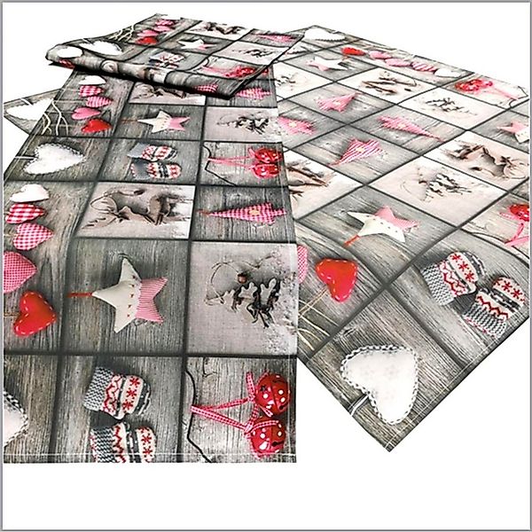 Stoffschmiede Tischdecke / Mitteldecke / Weihnachten / 85x85cm günstig online kaufen