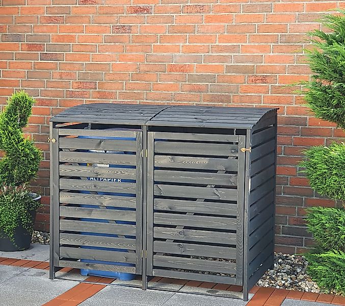 promadino Mülltonnenbox Vario III, für 2 günstig online kaufen