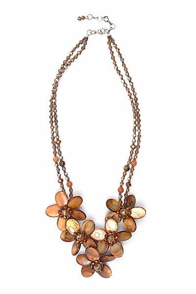 COLLEZIONE ALESSANDRO Kette mit Anhänger "Padma", Muschel-Blüten günstig online kaufen