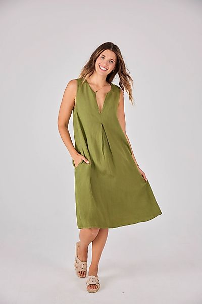 Lieblingsstück Sommerkleid "EnisaL" mit Leinenanteil günstig online kaufen