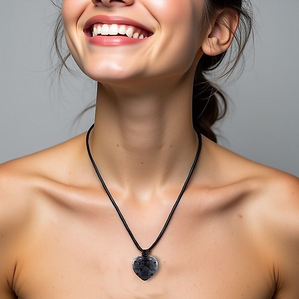 Edellis Kette mit Anhänger Ziegenleder Kette günstig online kaufen
