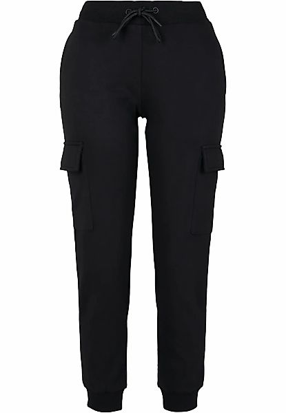 URBAN CLASSICS Stoffhose "Urban Classics Damen Ladies Cargo Sweat Pants" günstig online kaufen