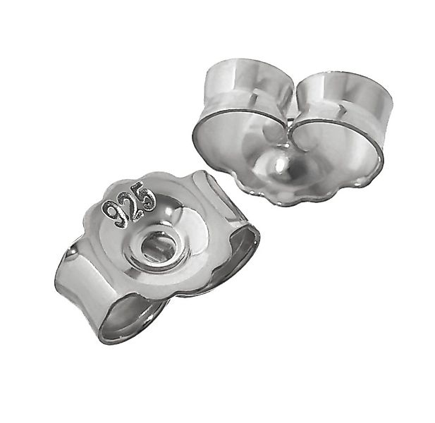 NKlaus Ohrstecker-Verschluss 1 Paar 925 Silber 5mm Butterfly Verschluss Rho günstig online kaufen