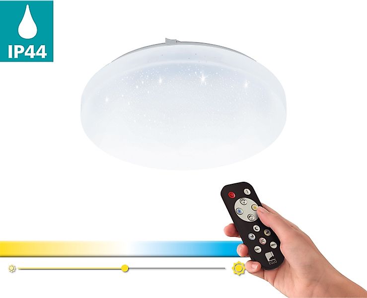EGLO Deckenleuchte FRANIA-A, Nachtlichtfunktion, Timerfunktion, LED günstig online kaufen