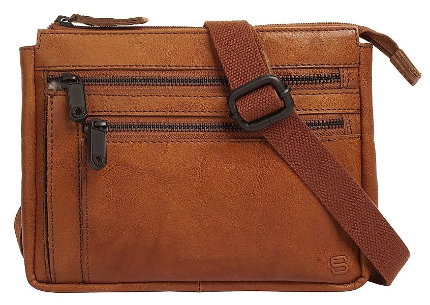 Spikes & Sparrow Umhängetasche echt Leder günstig online kaufen