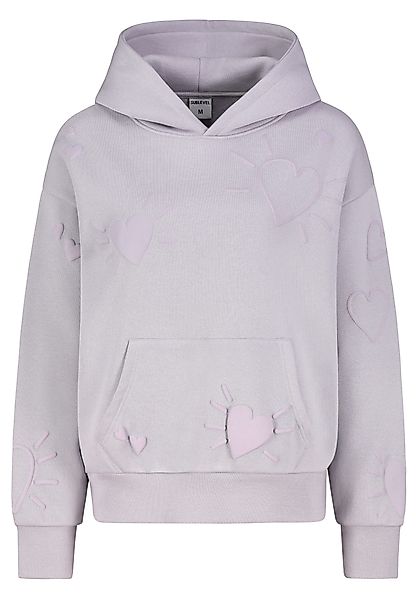 SUBLEVEL Hoodie mit Fronttasche und aufgesticktem günstig online kaufen