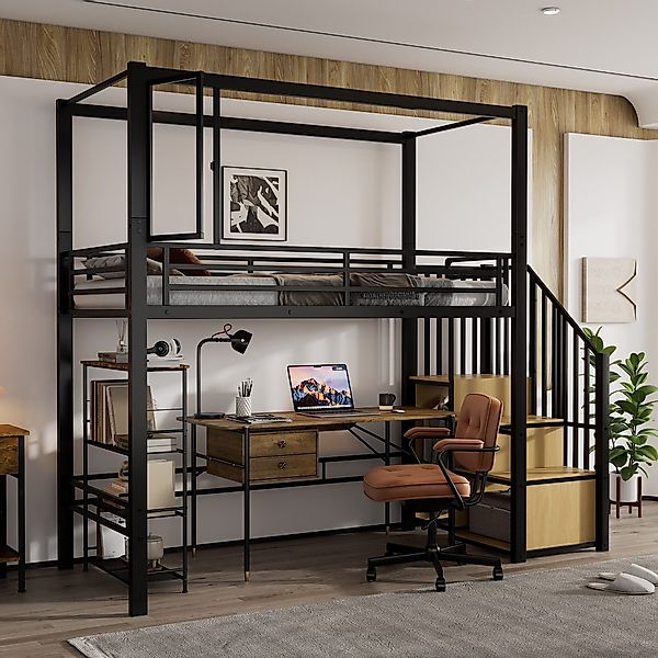 Merax Hochbett mit Fenster mit Magnet günstig online kaufen