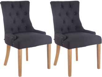 CLP Esszimmerstuhl Aberdeen Stoff (2er Set), günstig online kaufen