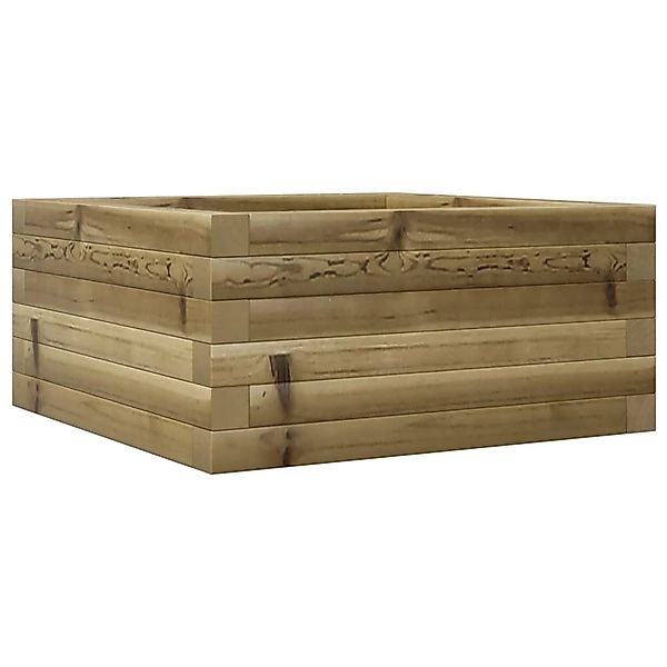 vidaXL Pflanzkübel 50x50x23 cm Kiefernholz Imprägniert 847187 günstig online kaufen