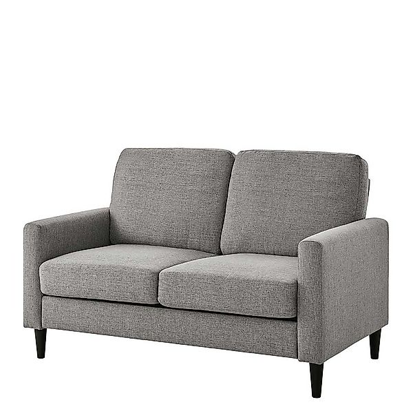 Sitzsofa hellgrau modern 162 cm breit - 91 cm tief Armlehnen günstig online kaufen