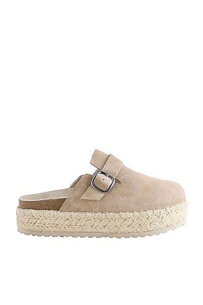Next Forever Comfort® Leder-Espadrille-Clogs Clog (1-tlg) günstig online kaufen