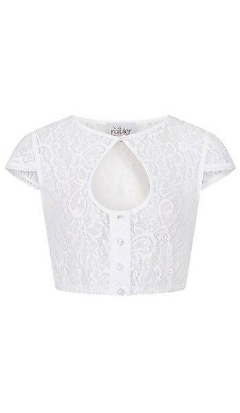 Nübler Dirndlbluse Dirndlbluse Kurzarm Tara in Weiß von Nübler günstig online kaufen