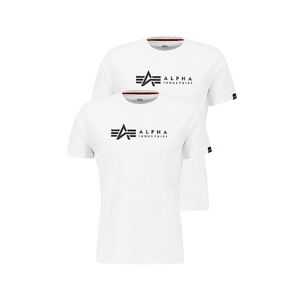 Alpha Industries Rundhalsshirt Label T 2 günstig online kaufen