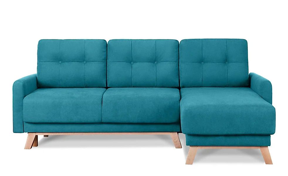 KONSIMO Ecksofa   ¦ türkis/petrol ¦ Maße (cm): B: 228 H: 79 Polstermöbel > günstig online kaufen