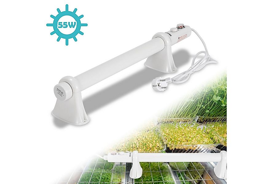 Clanmacy Gewächshaus Gewächshausheizung Gewächshaus 55-135 Watt 50-100 cm H günstig online kaufen