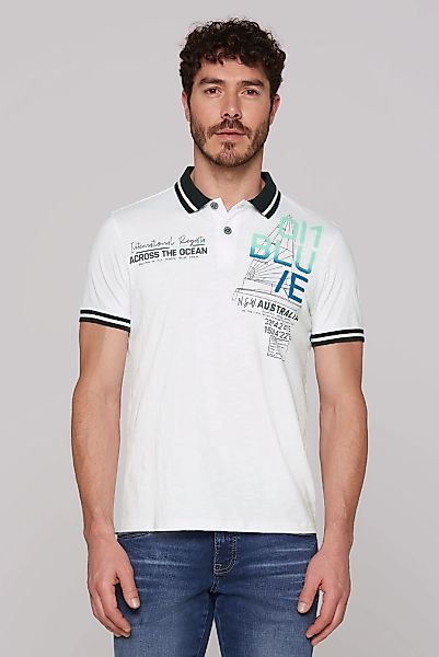 CAMP DAVID Poloshirt aus Baumwolle günstig online kaufen