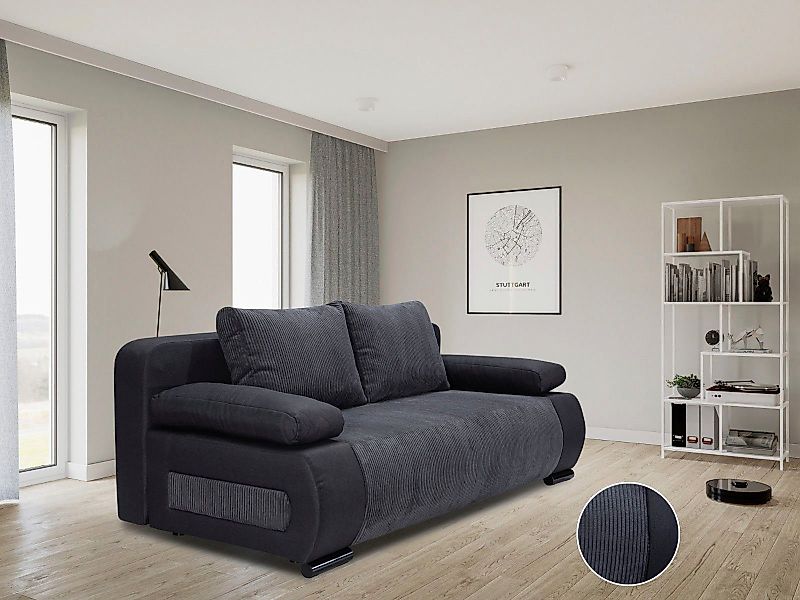 COLLECTION AB Schlafsofa Moritz, mit Bettfunktion günstig online kaufen