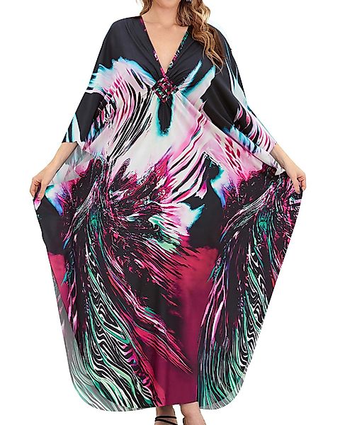 RWEUOQ Kimono Long Beach Kleid für günstig online kaufen