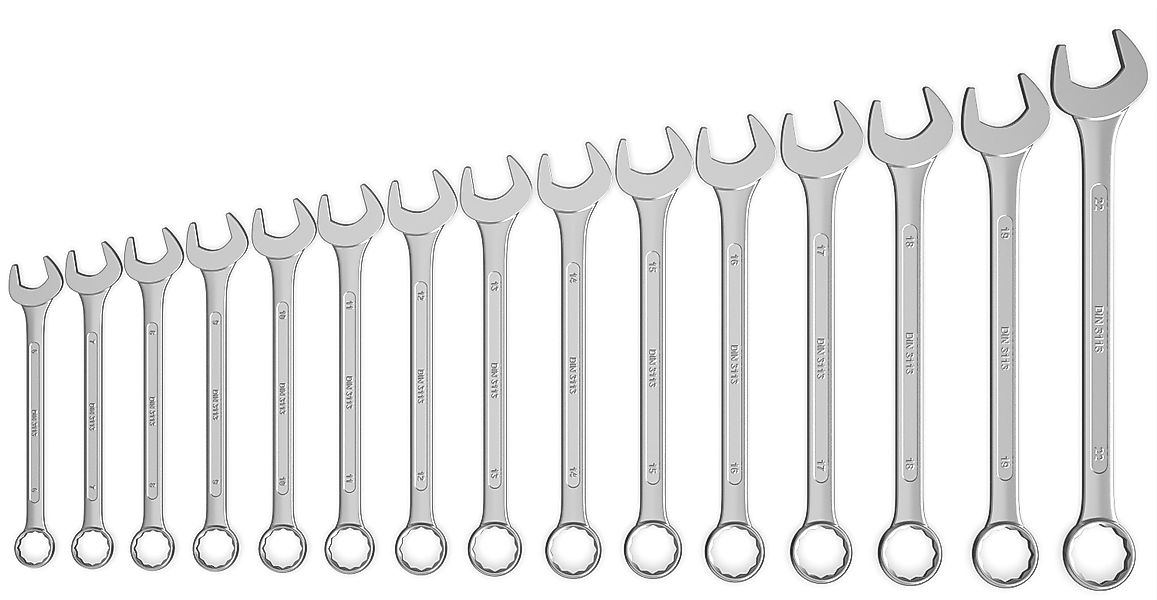 FAMEX Gabel- und Ringschlüssel 10345-15 Ringmaulschlüssel günstig online kaufen