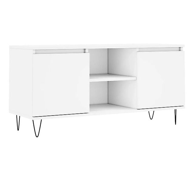 vidaXL TV-Schrank TV-Schrank Weiß 104x35x50 cm Holzwerkstoff (1-St) günstig online kaufen