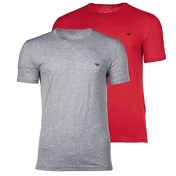 Emporio Armani T-Shirt Herren T-Shirt, 2er Pack - ENDURANCE, Rundhals günstig online kaufen