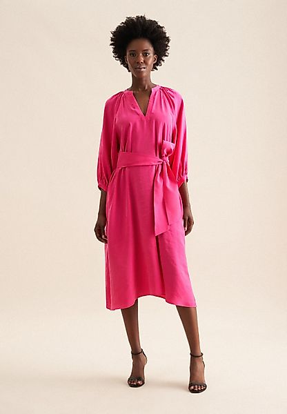 seidensticker Sommerkleid "Schwarze Rose" 3/4 Rundhals Uni günstig online kaufen