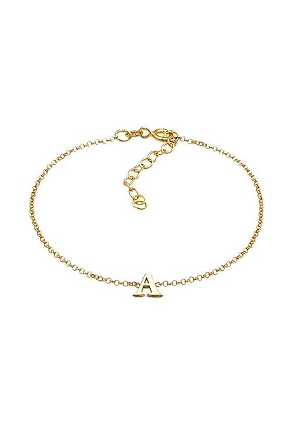 Elli Armband Buchstaben Initialen Anhänger A günstig online kaufen