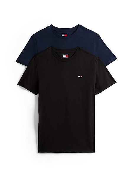 Tommy Jeans Rundhalsshirt TJM XSLIM 2PACK JERSEY TEE EXT (Packung, 2er-Pack günstig online kaufen