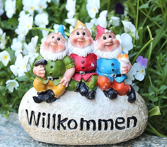 LB H&F Lilienburg Dekofigur Dekofigur Gartenzwerg Zwerg Garten lustig witzi günstig online kaufen