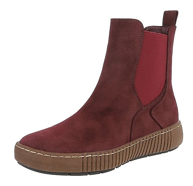 Ital-Design Chelsea-Boots mit elastischen Einsätzen für Damen Stiefelette ( günstig online kaufen