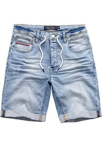 Amaci&Sons Jeansshorts MARKHAM Jeansshorts Herren Bermuda Jeans Short Hose günstig online kaufen