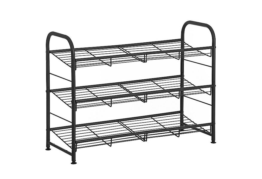 SONGMICS Schuhregal Schuh-Organizer, 2-4 Ablagen, bis zu 16 Paar Schuhe günstig online kaufen