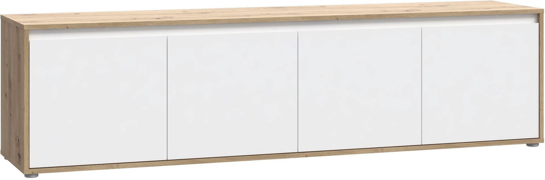 FORTE Sideboard "Kommode groß Breite ca 152 cm" B/H/T 152,3/78,5/42 cm, gri günstig online kaufen