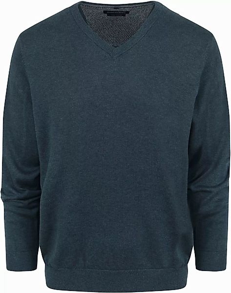 Casa Moda Pullover Blaumelange - Größe 5XL günstig online kaufen