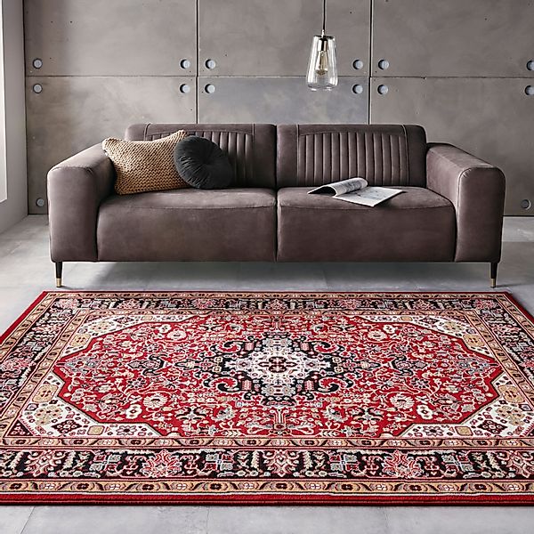 HANSE Home Teppich »Skazar Isfahan« rechteckig 9 mm Höhe Kurzflor, Orient, günstig online kaufen