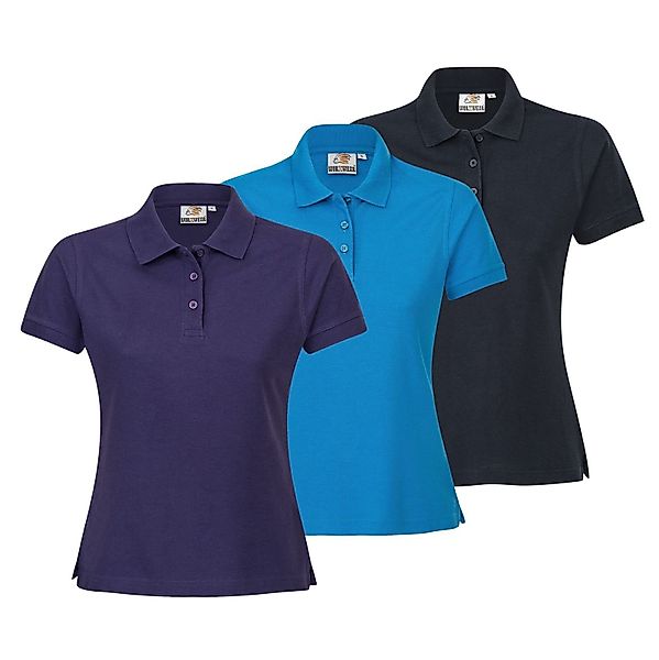 WORXWEAR Poloshirt Damen (Spar-Set, 3er-Pack) strapazierfähiges günstig online kaufen