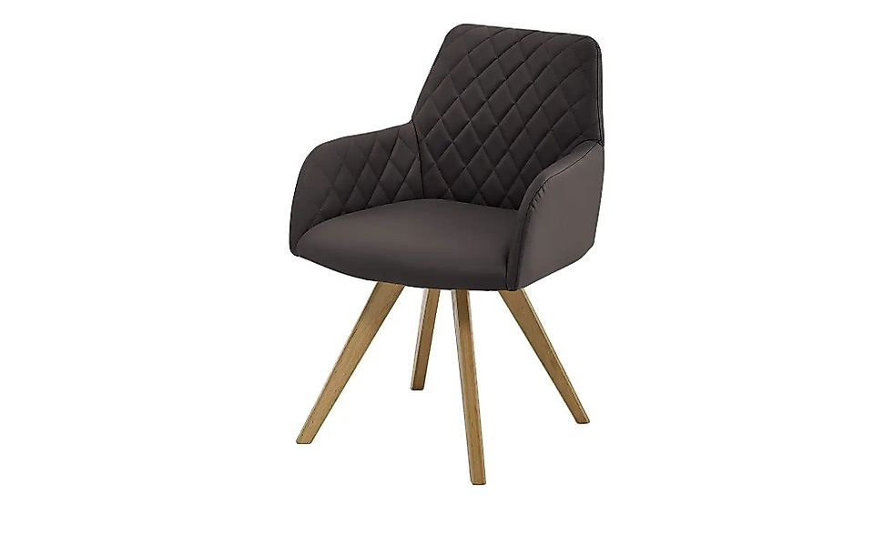 Dine + Mine Esszimmerstuhl  Bristol 1 ¦ braun ¦ Maße (cm): B: 61 H: 88 T: 6 günstig online kaufen
