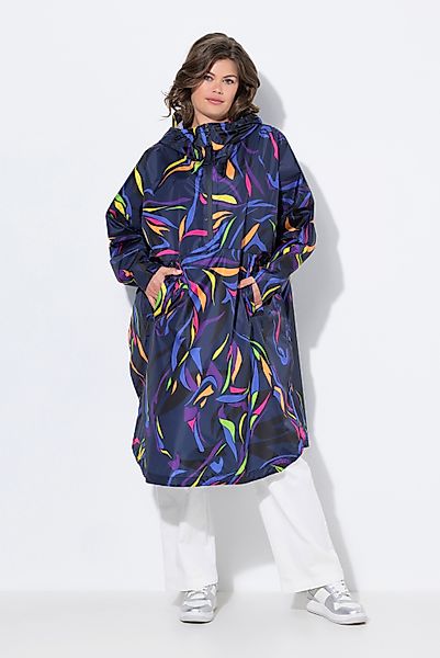 Laurasøn Funktionsjacke Funktions-Regencape Unisex Print Kapuze günstig online kaufen