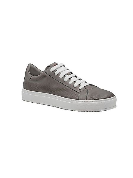 emilio adani Herren Sneaker aus Leder, Hellgrau Sneaker günstig online kaufen