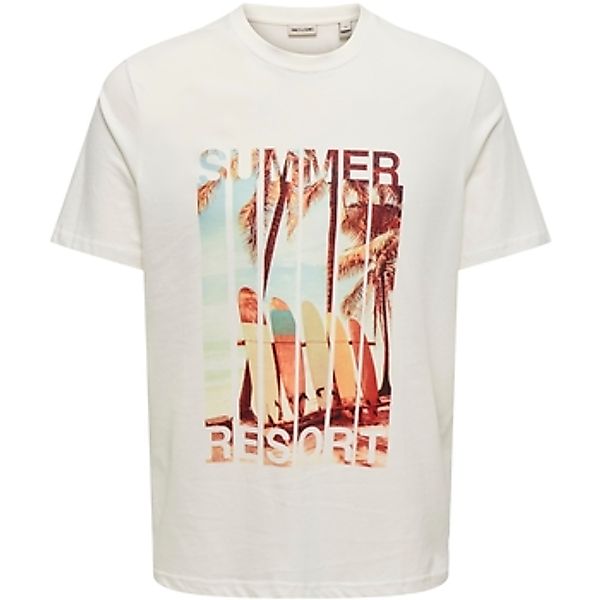Only & Sons   T-Shirt T-Shirt Magdy Life Kurzarmshirt günstig online kaufen